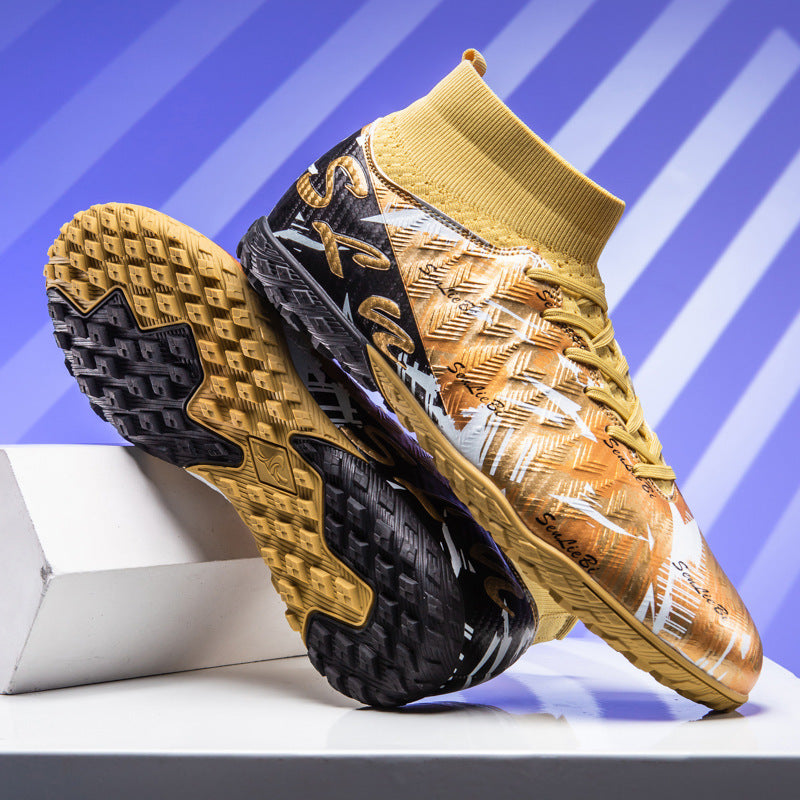 Chaussures de football haut de gamme pour adolescents et enfants