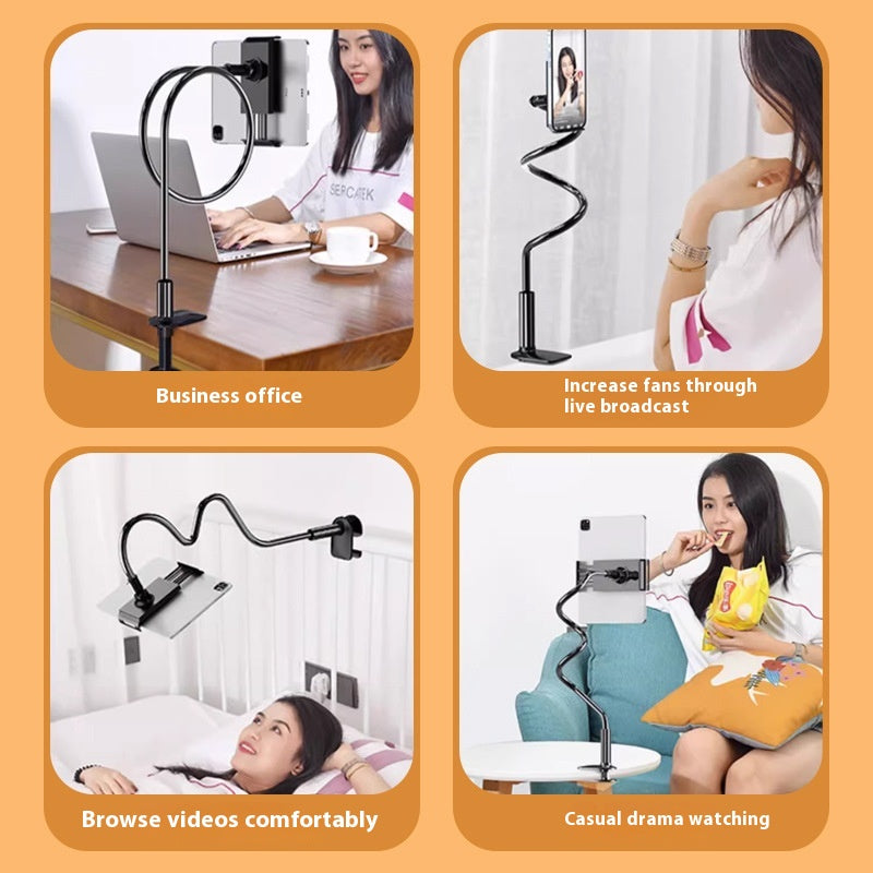 Support d'ordinateur de tablette de téléphone paresseux