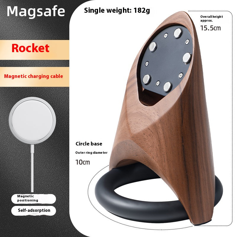 Chargeur de bureau magnétique Magsafe créatif sans fil