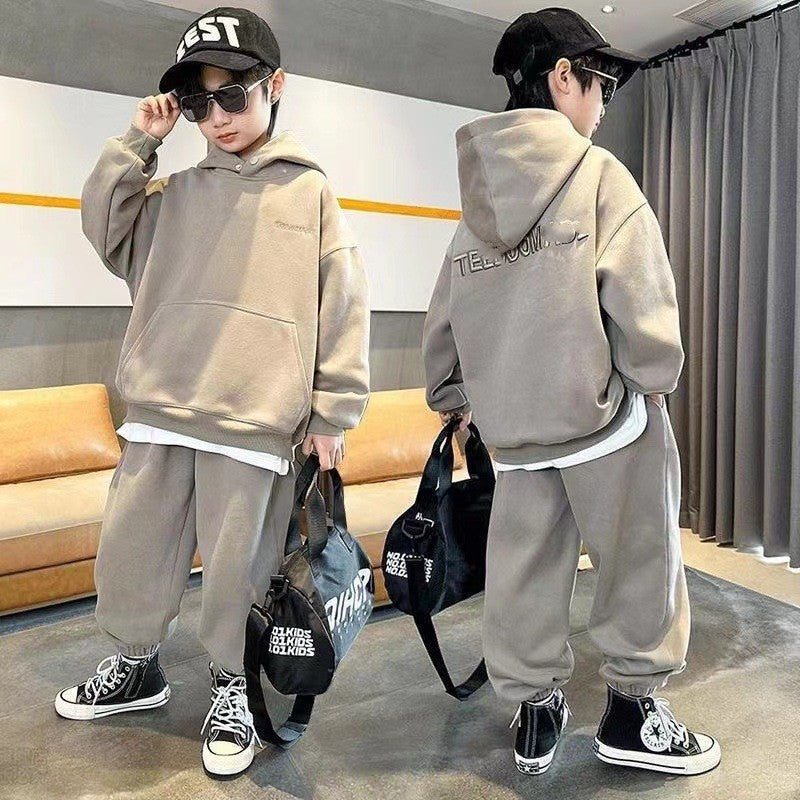 Pull-over en polyester pour enfants de taille supérieure