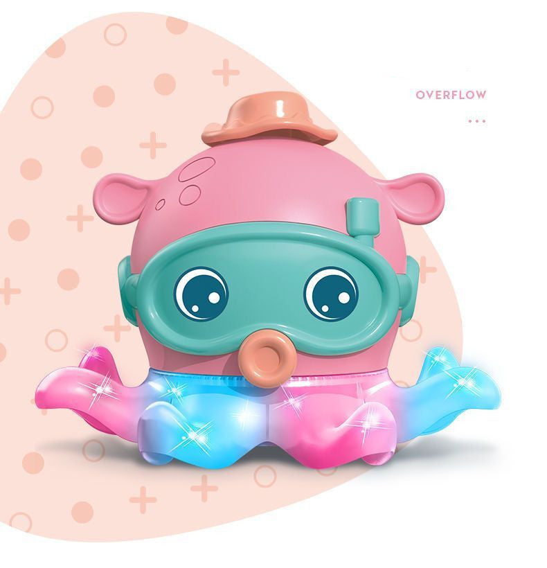 Jouet électrique enfant-parent de boule de blowing suspendu Octopus