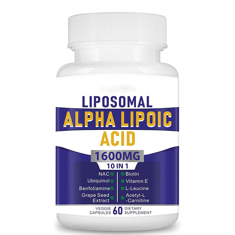 Supplément santé à l'acide alpha-lipoïque liposomique