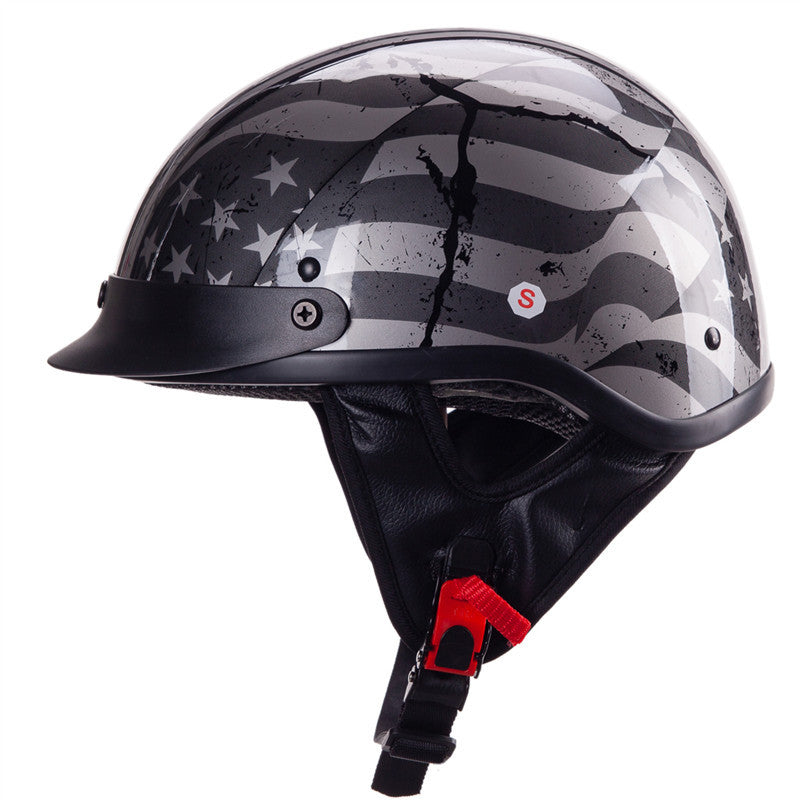 Casque de moto électrique en plastique