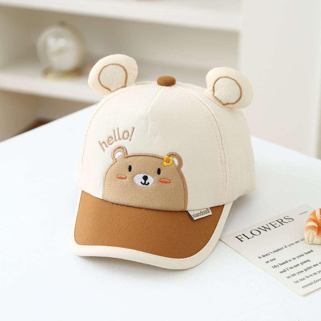 Casquette de baseball multicolore pour enfants pour garçons et filles