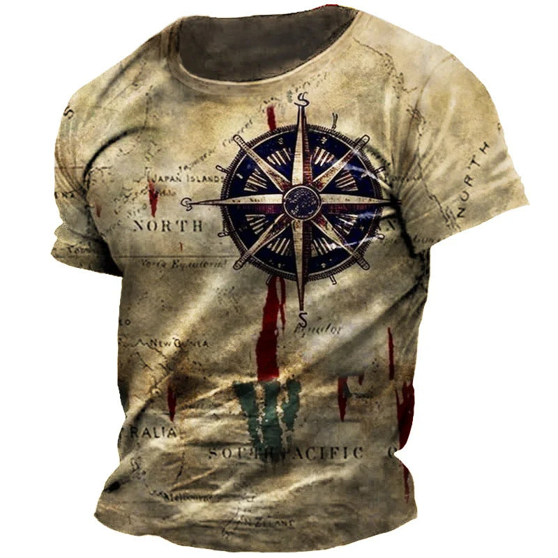 T-shirt à manches courtes à manches courtes pour hommes