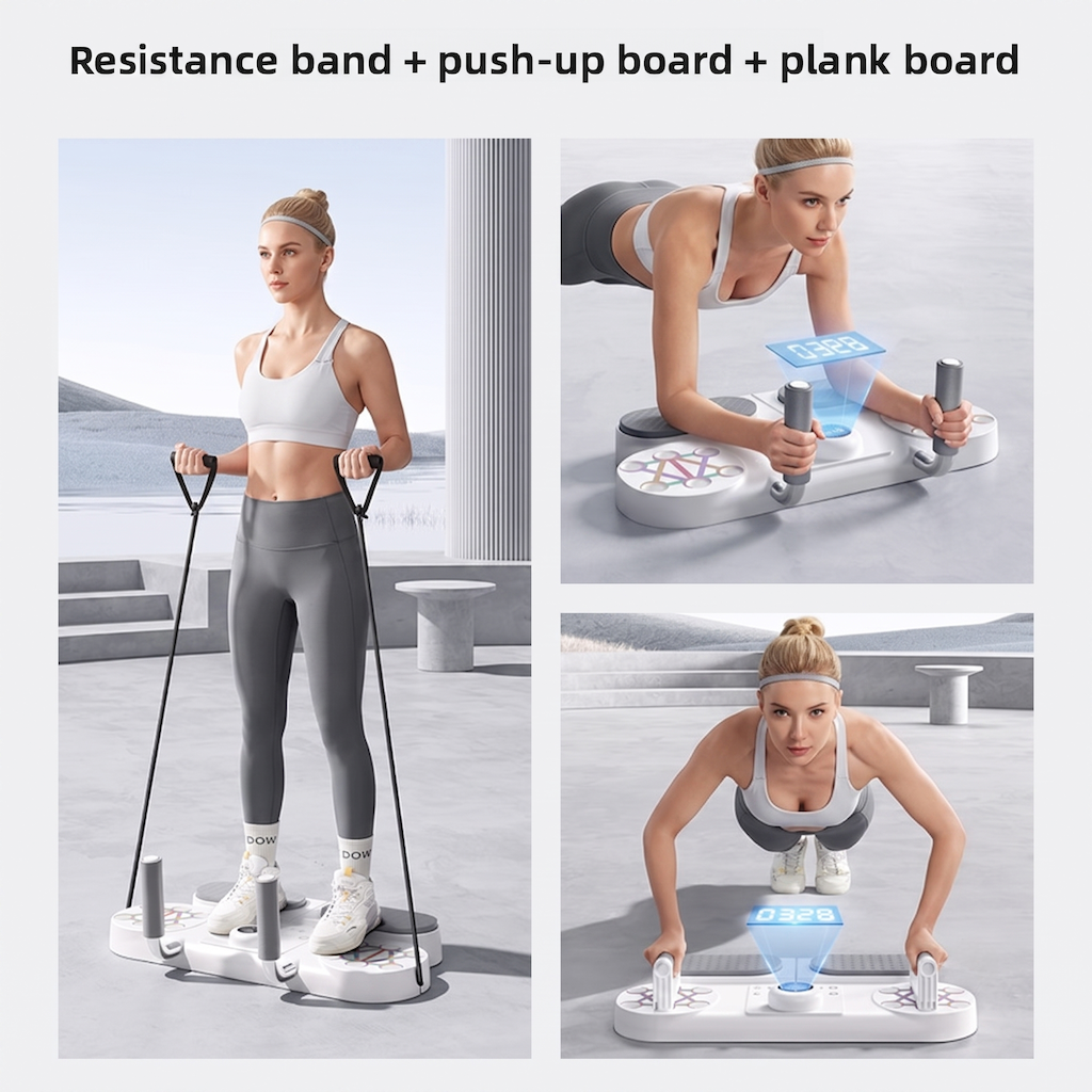 Multifonctionnel Plank Trainer & Push-up Stand Board