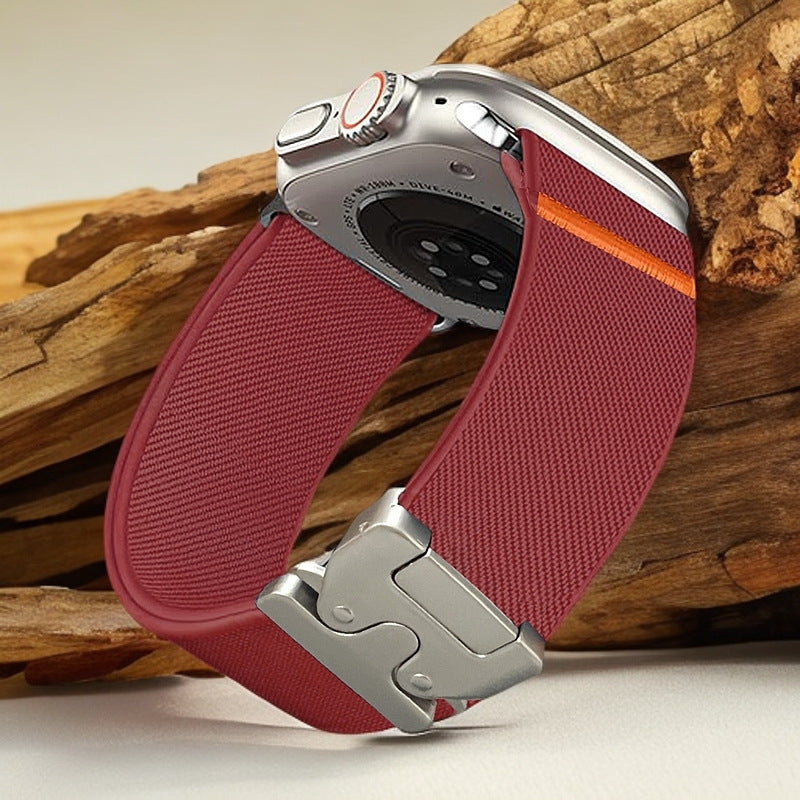 Bracelet de montre pointage parachute boucle élastique respirant