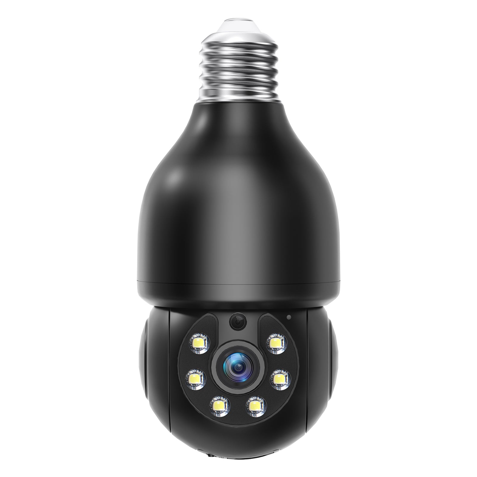 3MP Ptz E27 Socket Ampoule Caméra 360 Degree Cmos Capteur Réseau Caméra Cctv Sécurité Lumière B