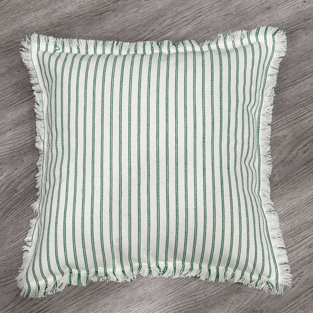 Couverture de coussin de bureau simple de Tassel rayé