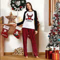 Pyjama de Noël de famille Ensembles de Matching Christmas Sleepwear parent-enfant Pjs Outfit pour Chr