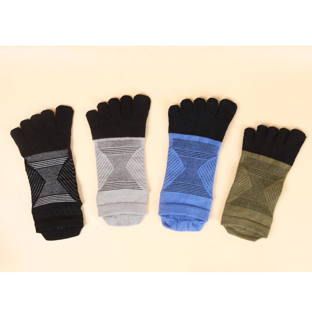 AutomneHiver Épaisseur homme Laine Chaussettes à cinq doigts