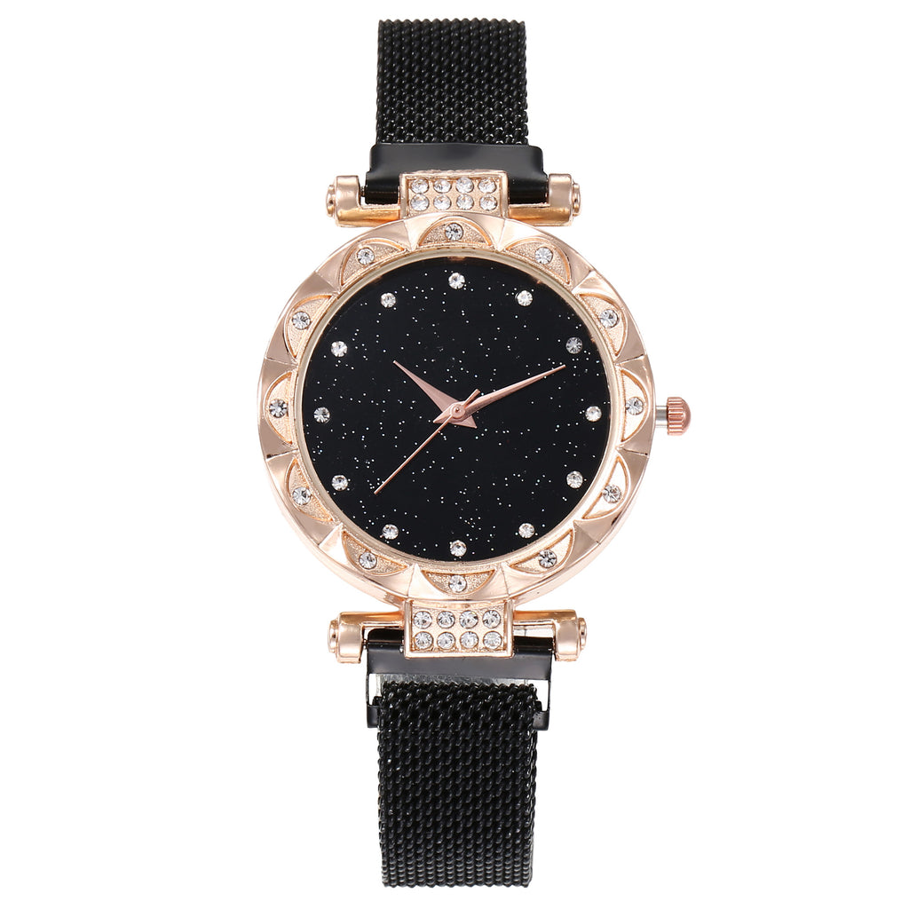 Ensemble de bracelets magnétiques pour femmes Montre à quartz