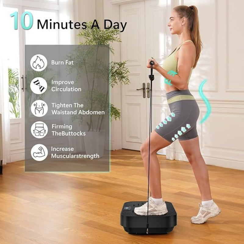Plaque de vibration de puissance de la machine vibrante plate-forme exercice corps Shaker masseur