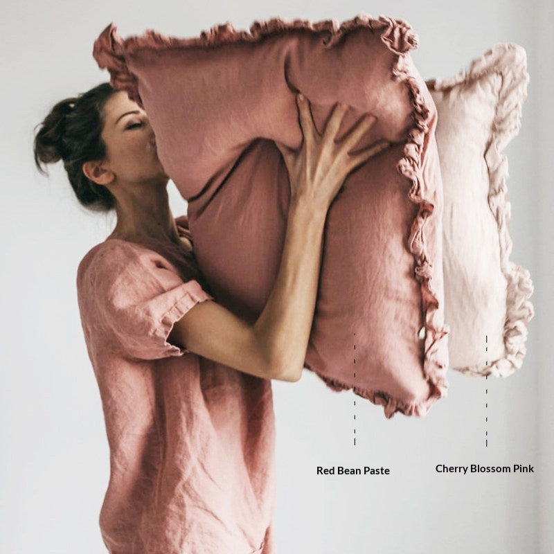 AutomneHiver Linge léger de luxe Étui d'oreiller