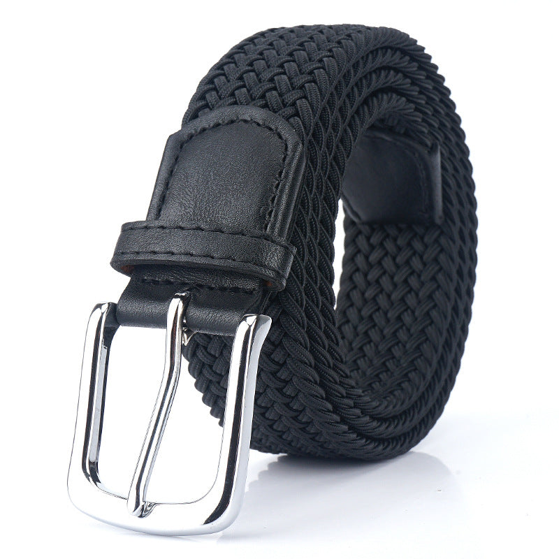 Toile élastique ceinture élastique épingle boucle ceinture toile