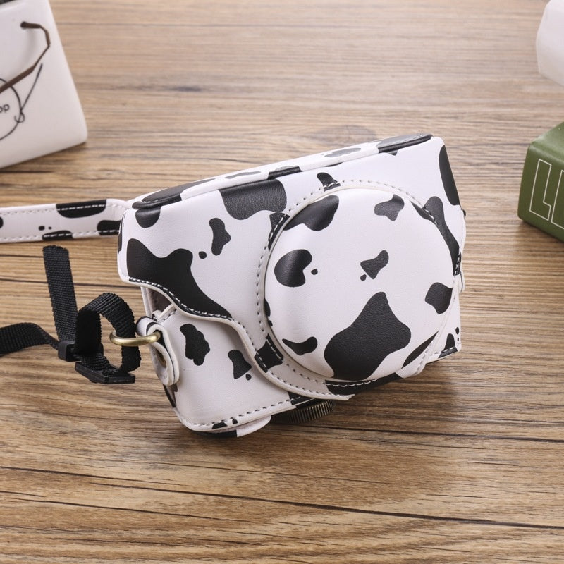 Sac à appareil photo Black Card Protective Leather Case