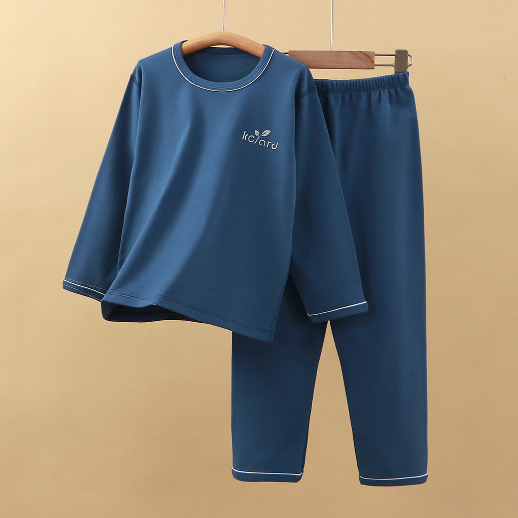 Pure Cotton Pajamas Autumn and Winter Homewear Set Loose and Casual
