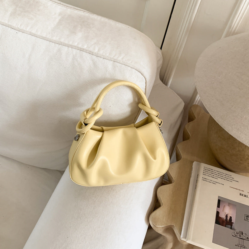 Sac à bandoulière plissé minimaliste Niche