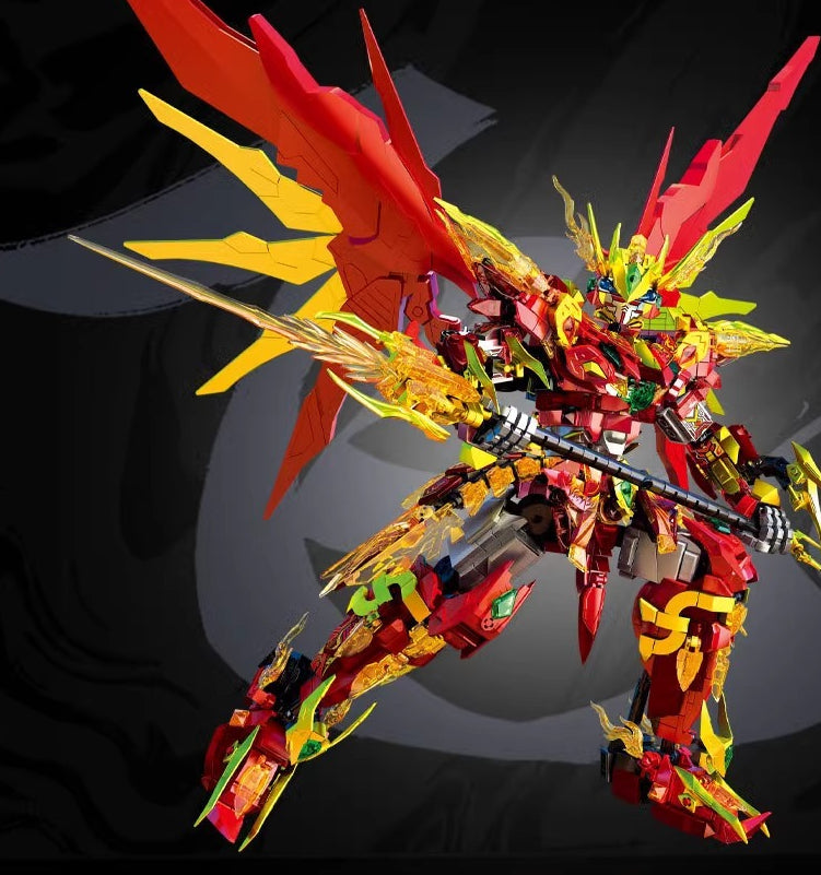 Zhuque Zhang Flying Mecha 62038 Chinese Building Block Assemblage Toy