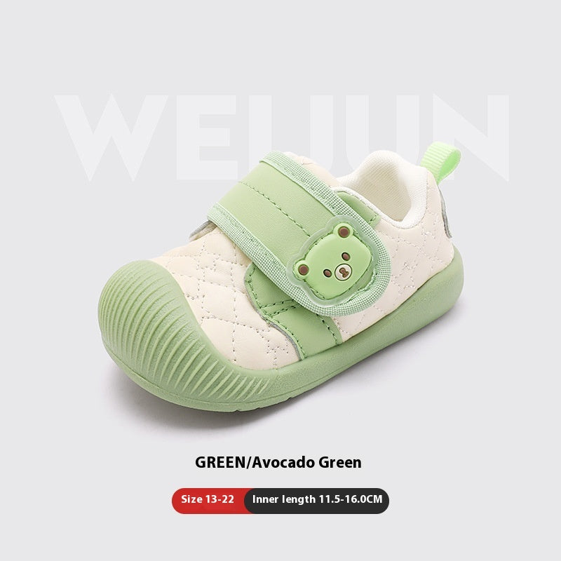 Chaussures pour bébés sans glissade au printemps et en automne