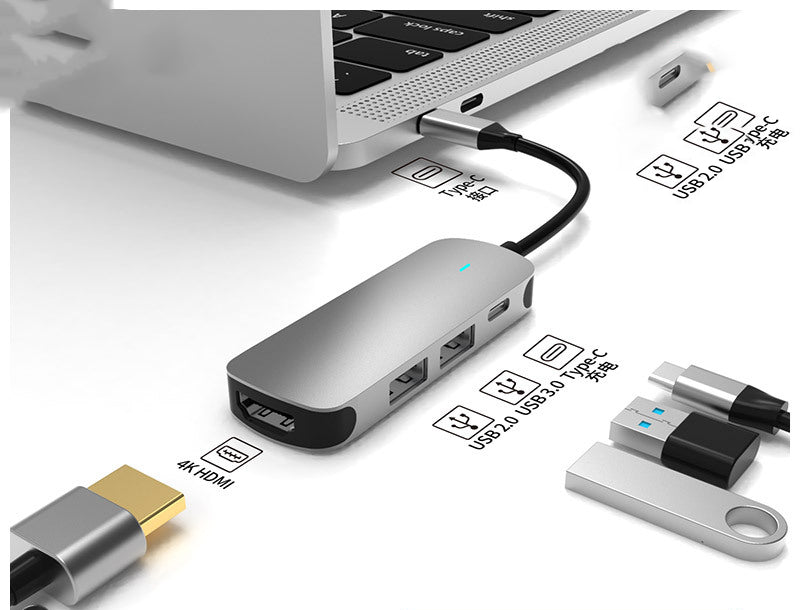 Hub Multi-fonction Hub HDMI Docking Station Notebook Converter