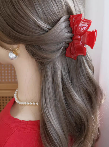 Poignée d'acide acétique rétro Riche femme au foyerMême style Shark ClipHair Grab