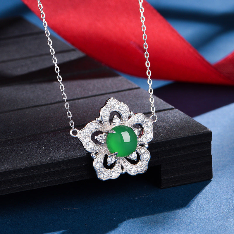 Collier de trèfle en argent sterling S925