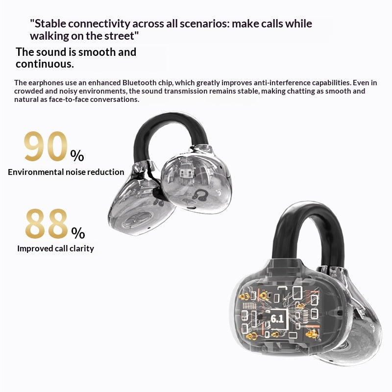 Casques de sport sans fil à conduction osseuse