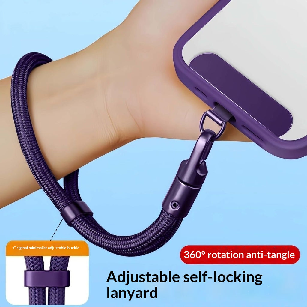 Clip rotatif portable réglable Wrist Lanyard