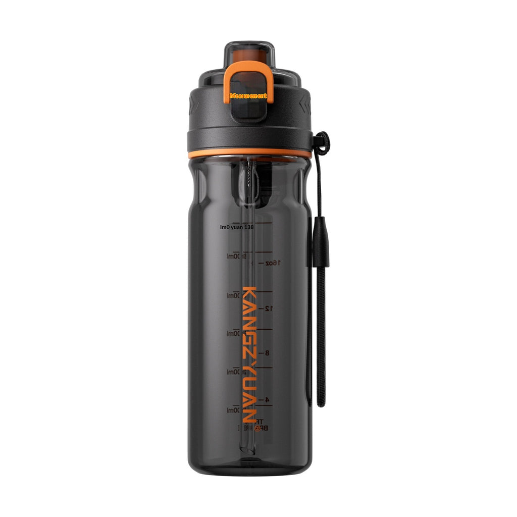 Bouteille de sport portable à double usage