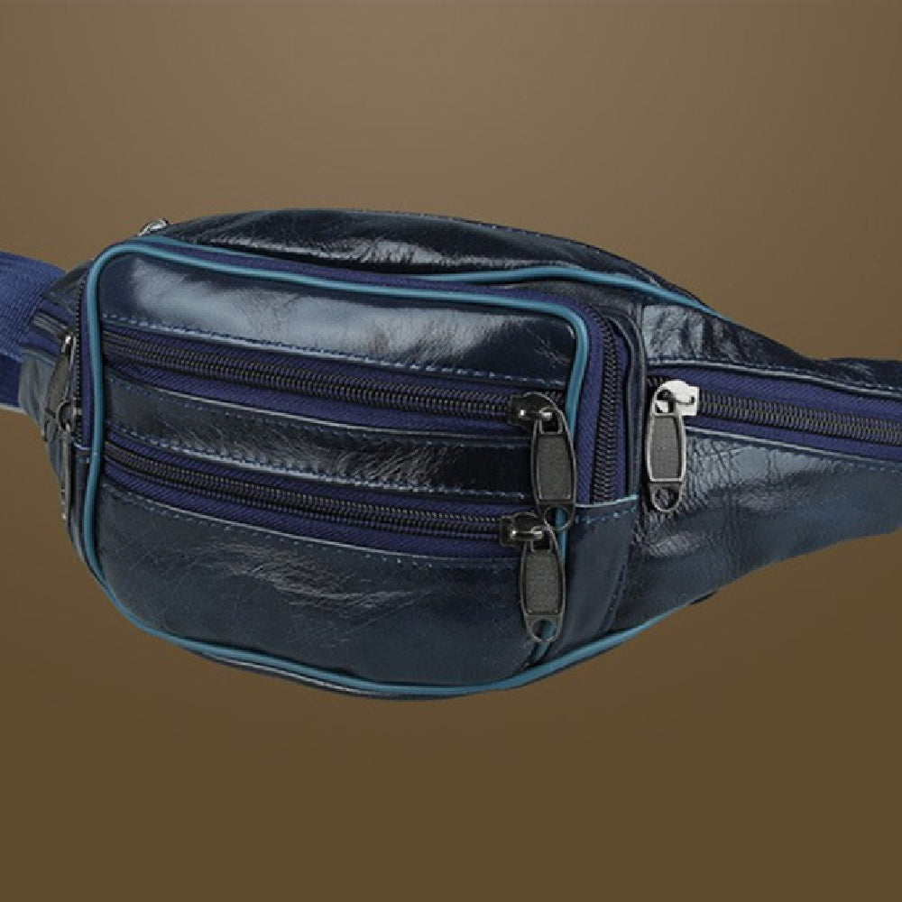 Véritable sac en cuir pour homme