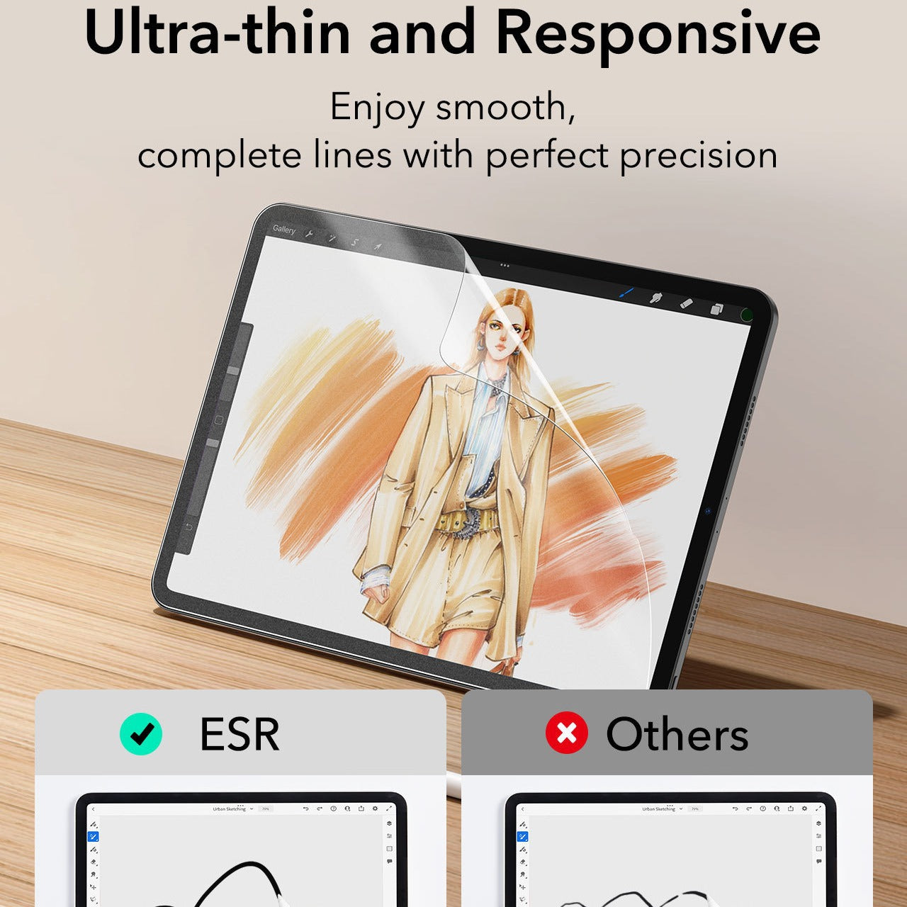 Tablette de film sur papier