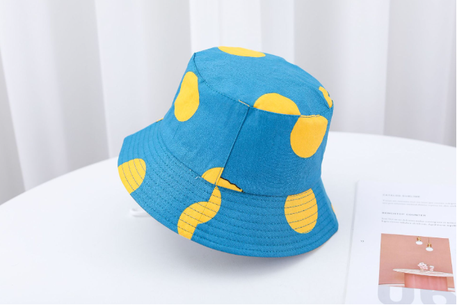 Enfants imprimé Dinosaur Bucket Sun Hat Big Brim Boy Girl Hat