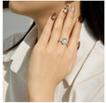 S925 Sterling Silver Crown And Heart Ring For Women