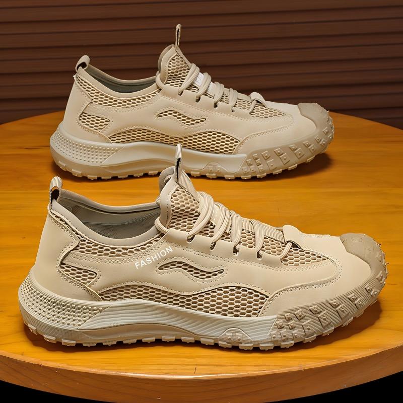 Sneakers de travail en maille respirant à quatre saisons pour hommes