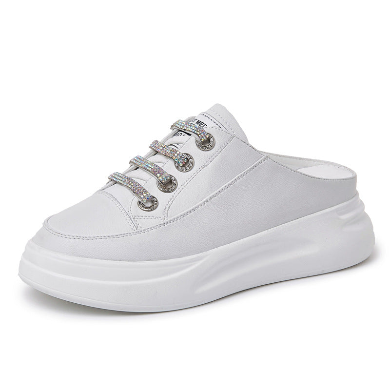 Femmes Mode Outer Wear Platform Slippers