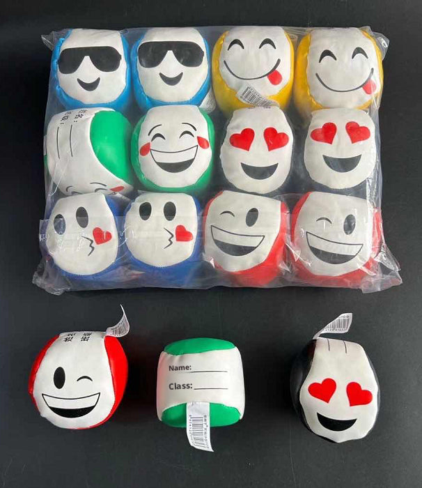 Mousse sac de sable-randome sourire visage-8cm-PU + mousse en polylon-1 pièce