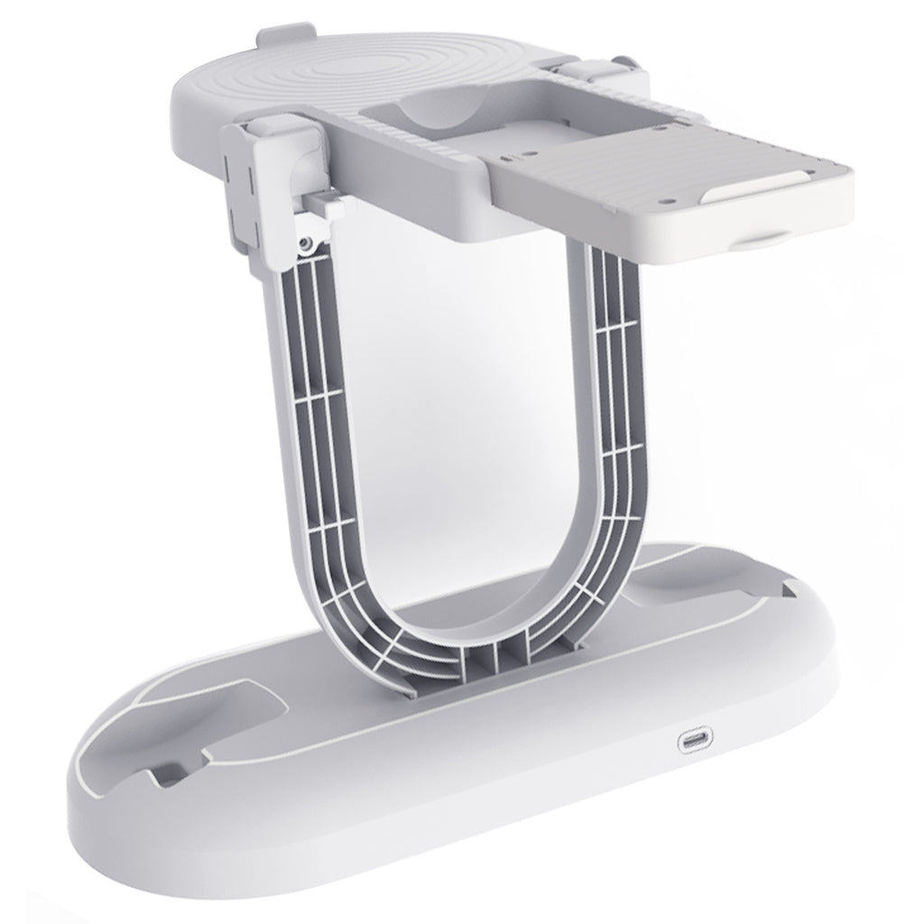 With Storage Glasses Handle Charging Base Stand with Display Light