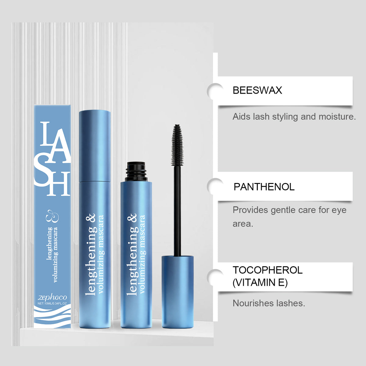 Mascara de Volumisation et Curling Noir