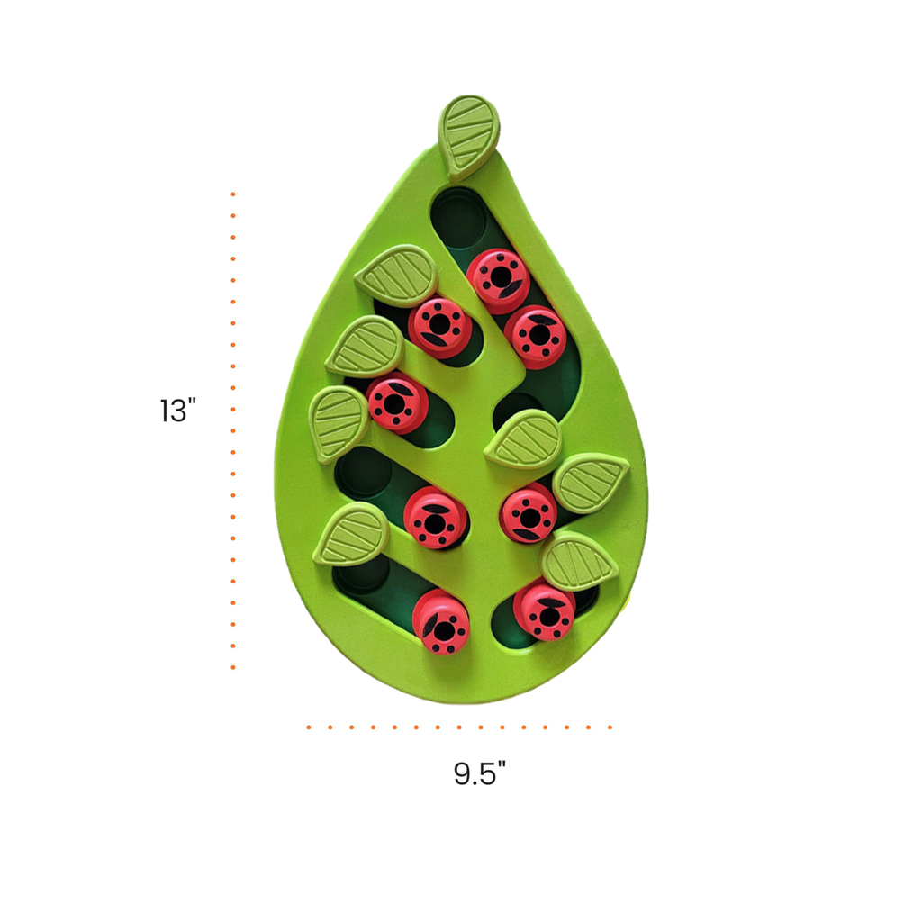 Nina Ottosson Buggin Out Puzzle & Play Cat Puzzle Feeder - Jeu interactif de traite pour Indo