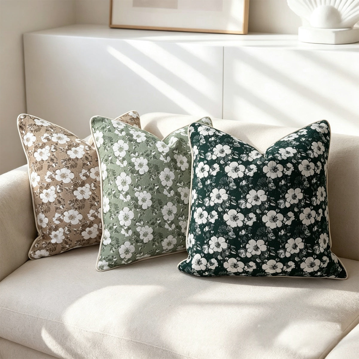Coussin arrière de canapé en trois dimensions