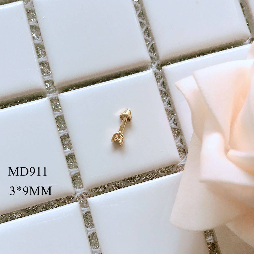 Bijoux simples en alliage de ongles non diamant