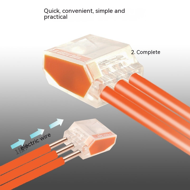 Connecteur de borne de câblage domestique
