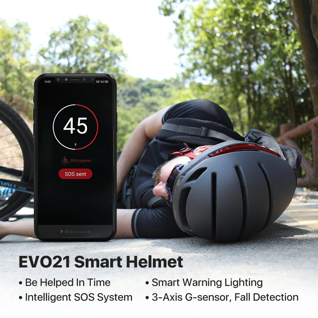Smart Bicycle Night Riding Safety Casque d'équitation