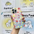 Case de téléphone magnétique Wave Point Case de téléphone