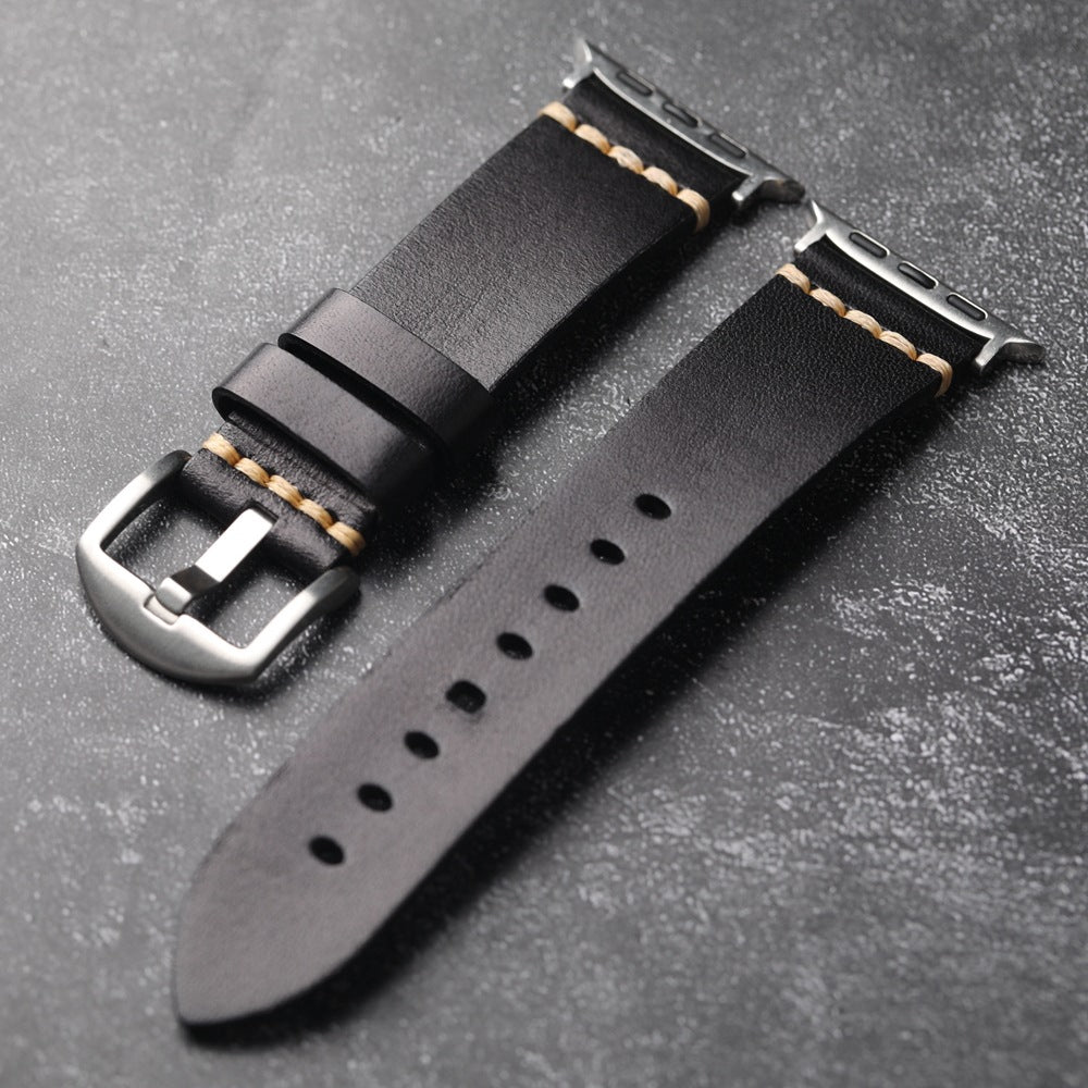 Bracelet en cuir fait à la main Ultra première couche