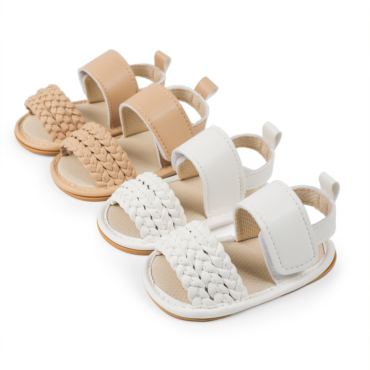 Sandales à semelle souple respirante bébé Velcro