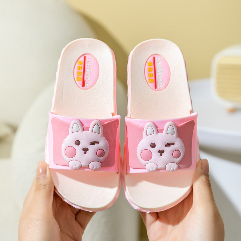Enfants d'été Cartoon Non-dérapant Soft Bottom Sandales