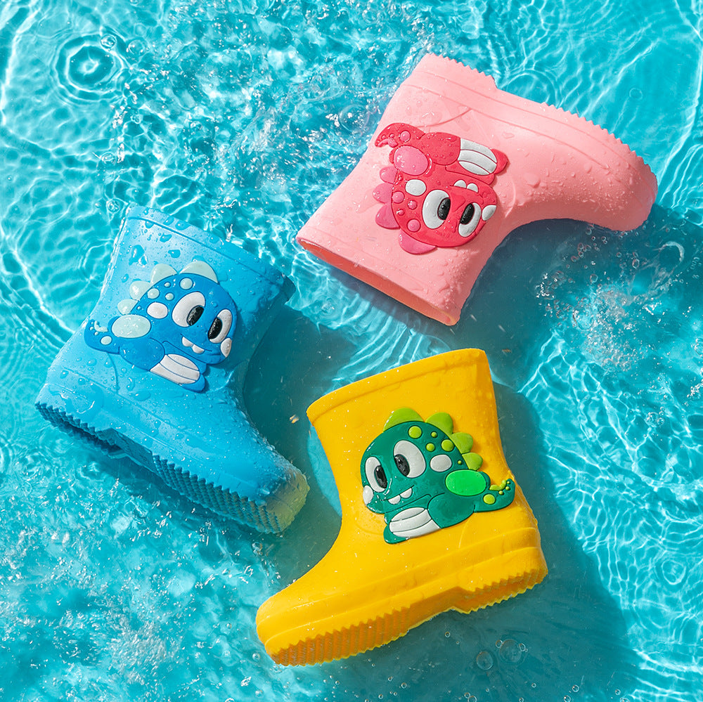 Bottes de pluie pour enfants Cartoon Waterproof Short Tube Rain Shoes