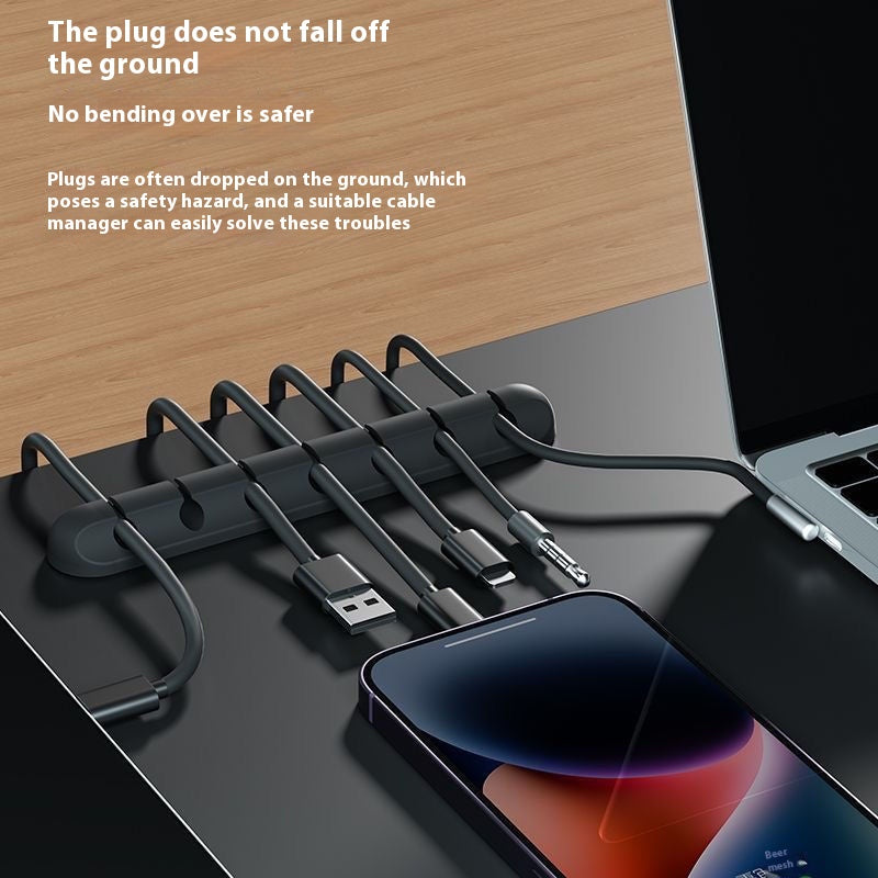 Protecteur de câble de recharge fixe de bureau